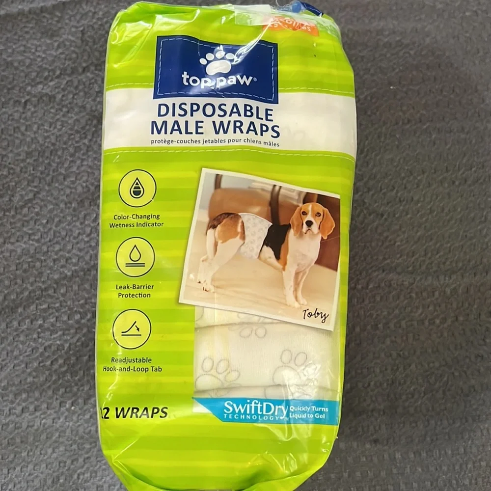 Top paw male wraps
